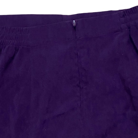 Vintage Norton McNaughton Skirt Dark Purple Size 12 - Picture 7 of 12